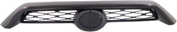 Textured Black Shell and Insert Grille for Toyota 4Runner 2014, with Emblem Provision, Replacement