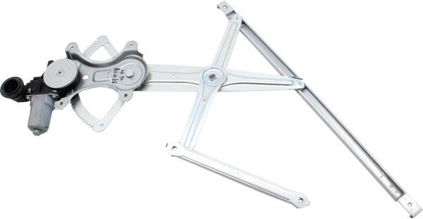 Front Window Regulator for Toyota Avalon 2005-2012, Left (Driver), Power, with Motor, 6 Pins, Replacement