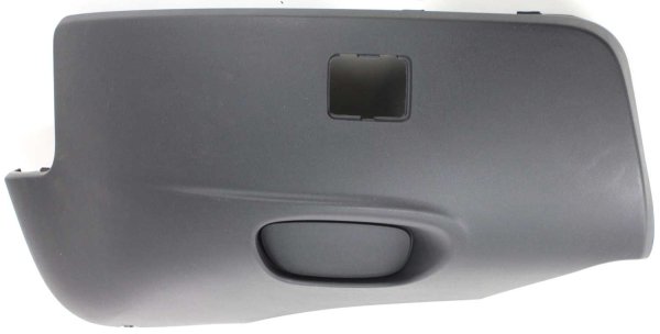 Front Bumper End Right (Passenger) for Volvo XC90 2003-2014, Primed (Ready to Paint), without Fog Light Hole, Replacement
