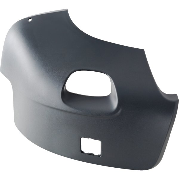 Front Bumper End for Volvo XC90 (2003-2006), Left (Driver), Primed (Ready to Paint), with Fog Light Hole, Replacement