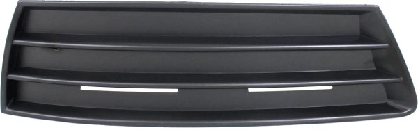 Fog Light Cover for Volkswagen CC 2009-2012/Passat CC 2009-2010, Right (Passenger), Textured Black, Replacement