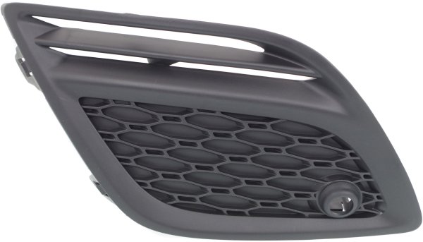 Fog Light Opening Cover for Volvo XC60 2011-2013, Right (Passenger) Side, Textured, with Sensor Hole, Replacement