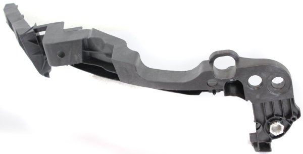 Front Bumper Bracket for Volkswagen Golf/GTI 2010-2014, Left (Driver), Outer Cover Locating Guide, Plastic, Hatchback, Replacement