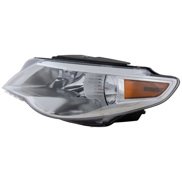 Headlight Assembly for 2009-2010 Volkswagen Passat CC, Halogen, Left (Driver) Side, From VIN 9530001, Replacement