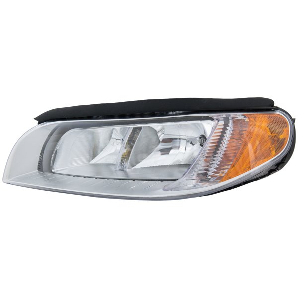 Headlight Assembly for Volvo S80/XC70 (2008-2011), V70 (2008-2010), Left (Driver), Halogen, Replacement