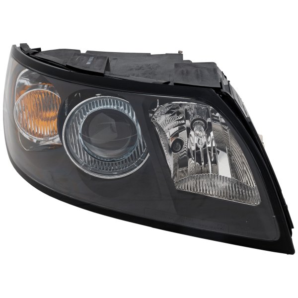 Headlight Assembly for Volvo S40/V50 2004-2007, Right (Passenger), Halogen, New Body Style, Replacement