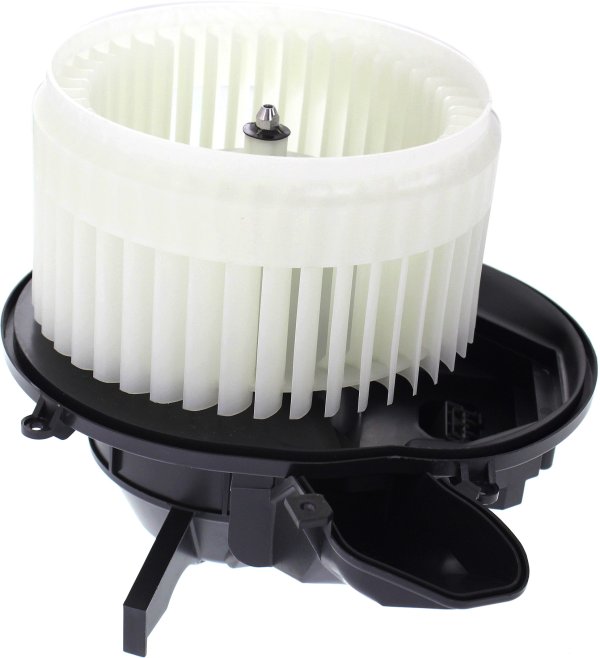 Front Blower Motor with Fan Cover Base for Volvo S80 (1999-2006), S60 (2001-2009), XC90 (2003-2014), Replacement