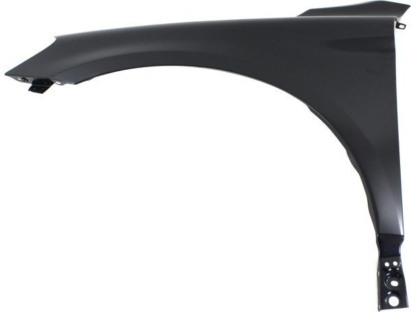 Primed (Ready to Paint) Steel Front Fender for Volvo XC60 2010-2017, Left (Driver), Replacement