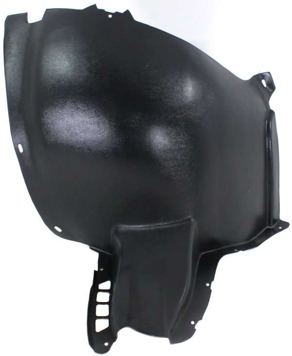 Front Fender Liner, Right (Passenger), Front Section for EOS 2007-2016, Vacuum Formed Plastic, Replacement