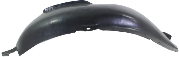 Front Fender Liner for EOS 2007, Left (Driver) Side, Plastic, Vacuum Form, Rear Section, Up to VIN 7026000, Replacement