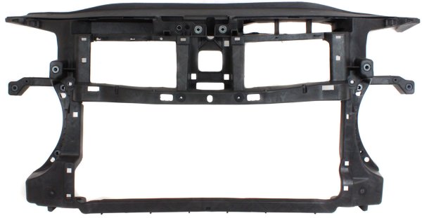 Radiator Support Assembly for Volkswagen Passat CC 2009-2012, Composite of Black Plastic with Steel, Replacement