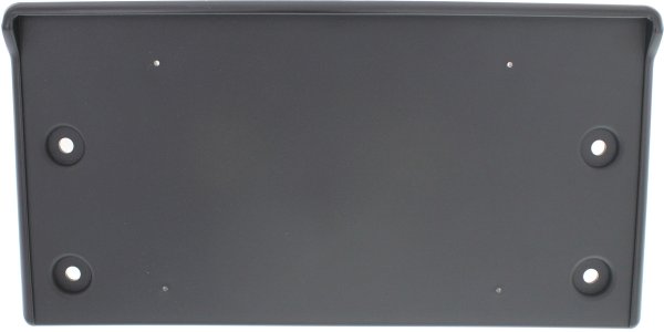Rear License Plate Bracket for Volkswagen Golf Hatchback, Model Years 2010-2014, Replacement