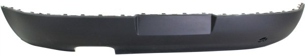 Rear Lower Valance Spoiler for Volkswagen Rabbit 2006-2009, Textured Finish, Replacement