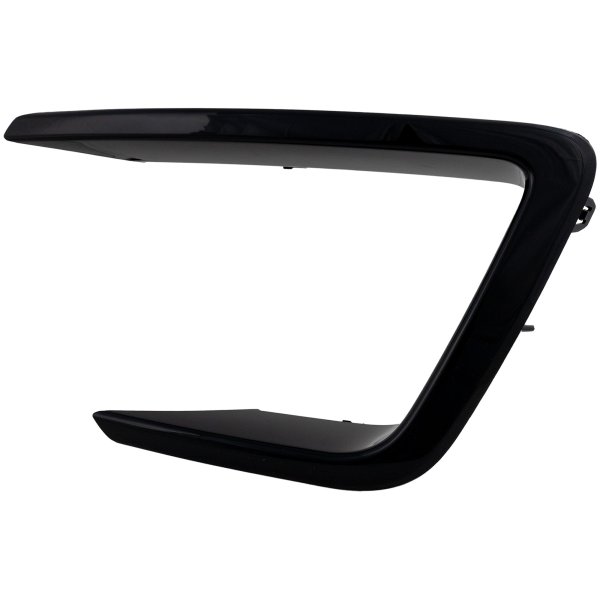 Black Front Bumper Grille Molding for 2019-2021 Ford Expedition, Left (Driver) Side, Replacement
