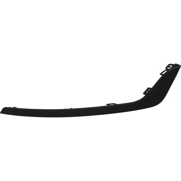 Front Bumper Molding for Ford Fusion/Police Responder Hybrid 2019-2020, Right (Passenger), Black, Excludes Energi/Sport Models, Replacement