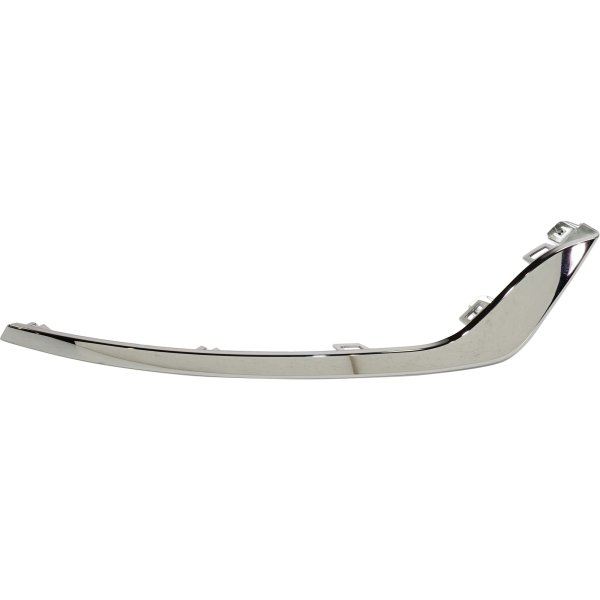 Front Bumper Molding for Ford Fusion 2019-2020, Right (Passenger), Chrome, Excluding Sport Model, Replacement