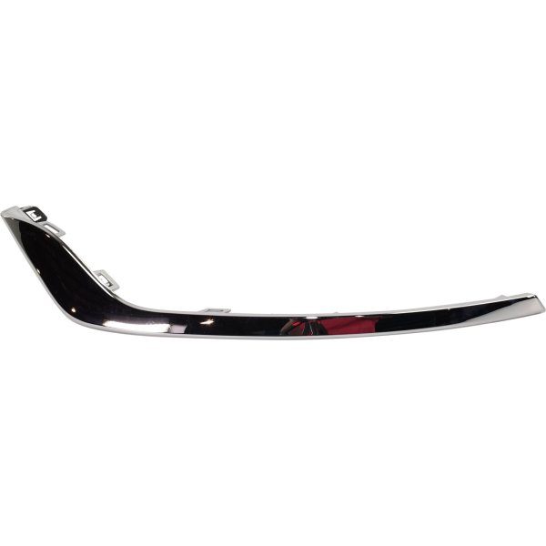 Front Bumper Molding for Ford Fusion 2019-2020, Left (Driver), Chrome, Excludes Sport Model, Replacement