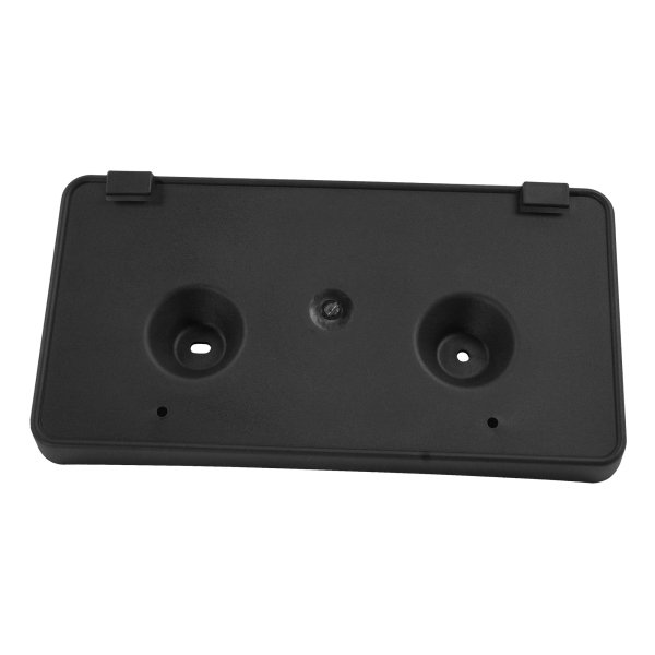 Front License Plate Bracket for Ford Fusion 2019-2020, Police Responder Hybrid 2019-2020, Black (Excludes Sport Model), Replacement