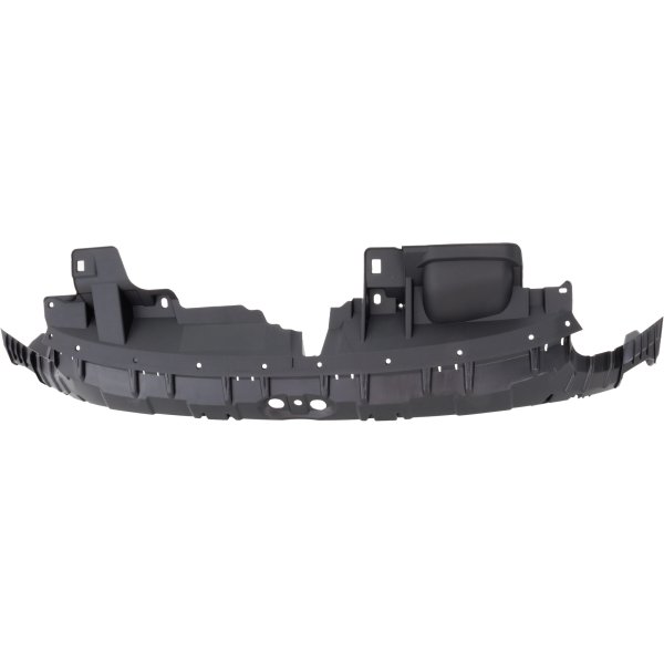 Front Bumper Filler for Ford Fiesta Hatchback/Sedan 2014-2019, Upper Section, Textured Black, Replacement