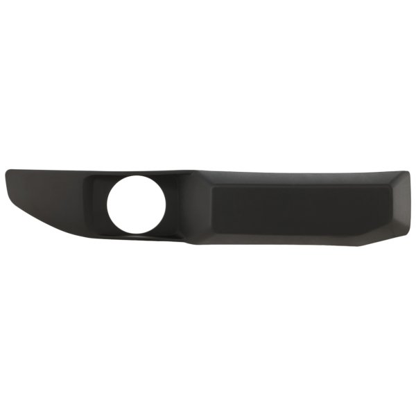 Fog Light Molding for Ford Bronco 2021-2023, Right (Passenger) Side, Textured Black, without Park Distance Control Sensor Holes, Replacement