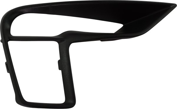 Front Fog Light Molding for Ford Explorer 2018-2019, Right (Passenger) Side, Black, Replacement