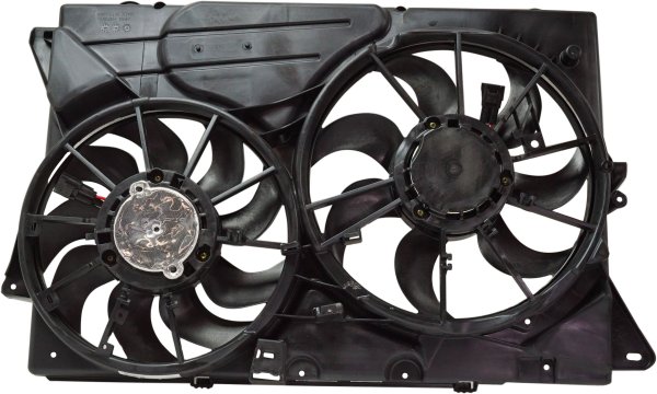 Radiator Fan Assembly for Flex/MKT 2012-2019, 3.5L Turbo/3.5L/3.7L, Comes with Control Module, Replacement