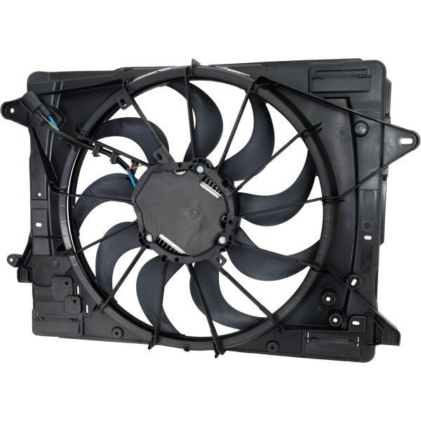 Radiator Fan Assembly for Ford Escape 2020-2022, Lincoln Corsair 2020-2023, Engines 2.0L/2.5L, Replacement