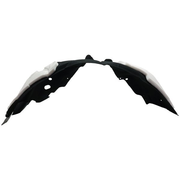 Front Fender Liner for Ford Edge 2019-2023, Left (Driver), Thermo Form Plastic, for SEL Models with Signature Lighting, ST, Titanium Models, Replacement
