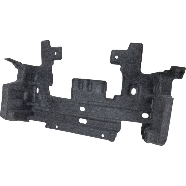 Engine Splash Shield for Ford F-150 2015-2023, Front, without Skid Plate, 2WD (Two-Wheel Drive), Excludes Raptor Model, Right (Passenger) Side, Fits Crew/Extended, 2015-2021 Regular Cab and 2.7L/3.3L/3.5L/5.0L Engines, Replacement
