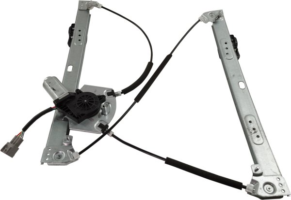 Front Window Regulator with Motor for Ford Escape 2013-2019, Left (Driver), One Touch Open/Close Type, Replacement