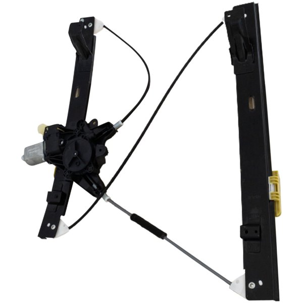 Front Window Regulator with Motor for Ford Focus 2012-2018, Left (Driver), Power, Excludes Anti-Pinch, Replacement