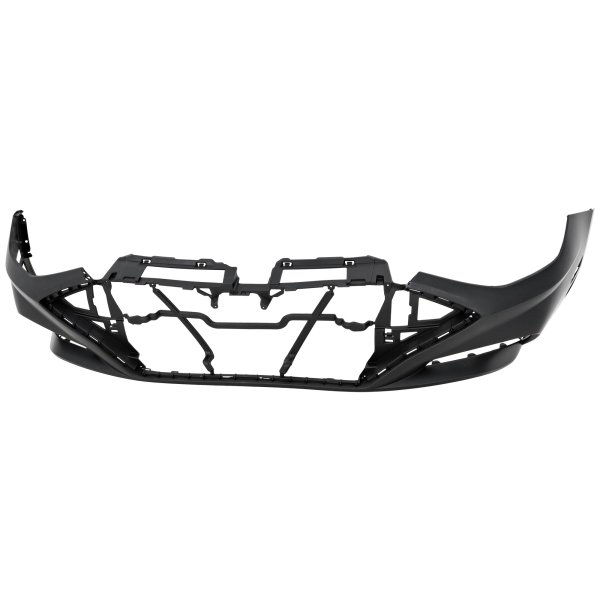 Front Bumper Cover for Sonata 2020-2022, Primed (Ready to Paint), Upper Position, Luxury/SEL/SEL Plus/Sport Models, (Excluding Hybrid Models), Without Sensor Holes, Replacement