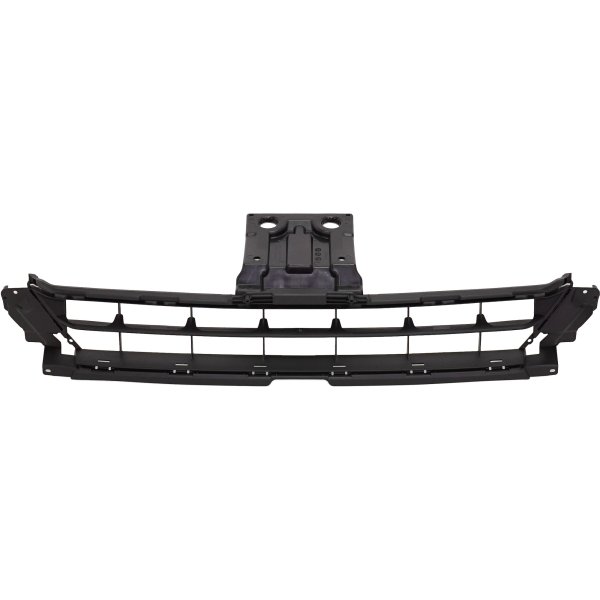 Textured Black Front Bumper Grille for Honda Civic 2019-2021, 1.5L Engine, Coupe/Sedan (Excludes Si Model), Replacement
