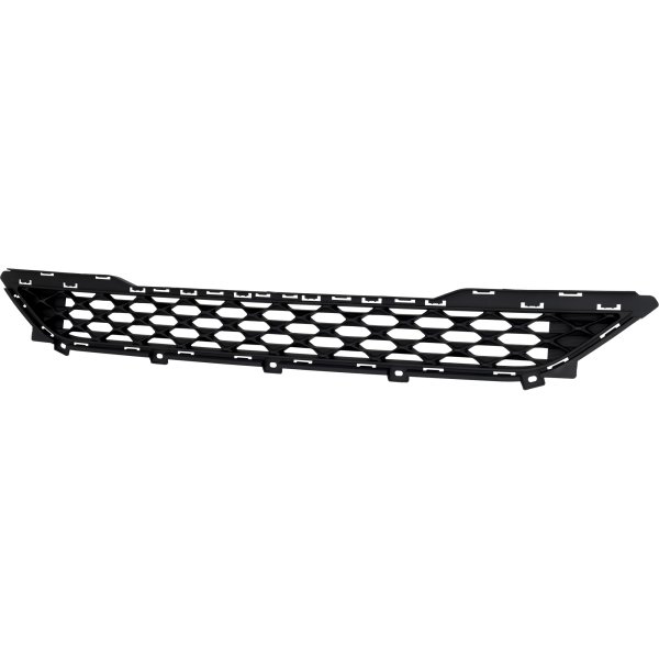 Front Bumper Grille for Tucson 2019-2021, Lower Position in Matte Dark Gray, without Pedestrian Recognition, Replacement