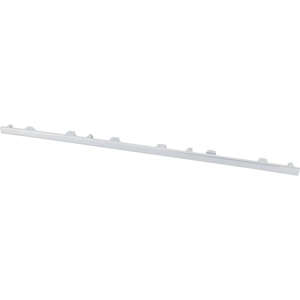 Front Bumper Molding for Hyundai Elantra 2021-2023, Center Position, Chrome/Black Finish, Compatible with Korea Built Vehicle, Replacement
