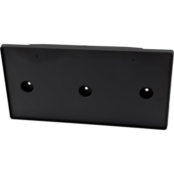 Front License Plate Bracket for Hyundai Elantra 2021-2023, Textured Black, 2.0L Engine, with Radar Cruise Control, Built for Korea Vehicle, Replacement