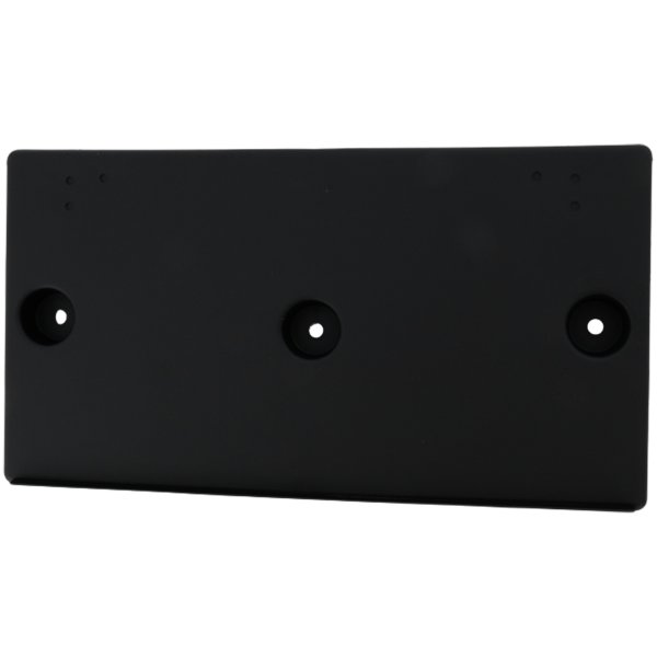 Front License Plate Bracket for Hyundai Elantra 2021-2023, Textured Black, 2.0L Engine, Without Radar Cruise Control, Built in Korea, Replacement
