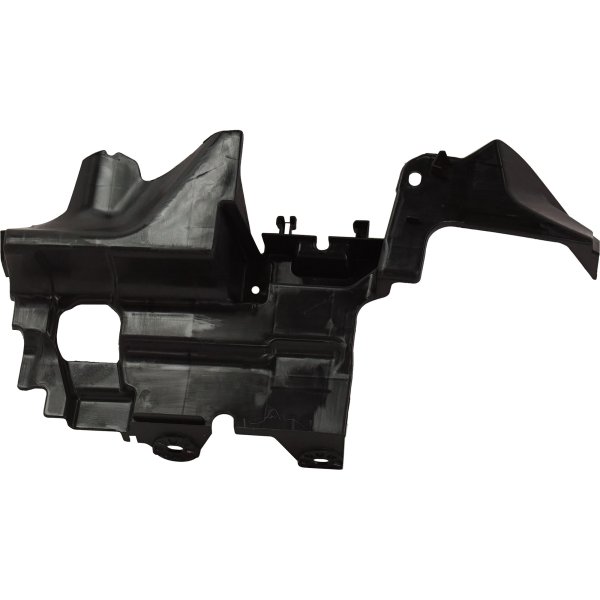 Front Lower Valance Left (Driver) Air Guide Duct Side Plate for Honda Civic 2017-2020, Hatchback 2017-2019/Coupe/Sedan, Si Model, Replacement