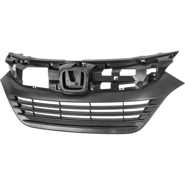 Textured Grille for Honda HR-V 2019-2022, Compatible with EX, EX-L, LX Models, Replacement