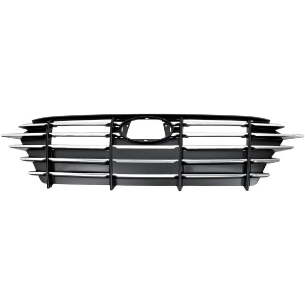 Chrome Black Shell and Insert Grille for Hyundai Sonata 2020-2022, with Black Molding, for Preferred/SE Models, Replacement