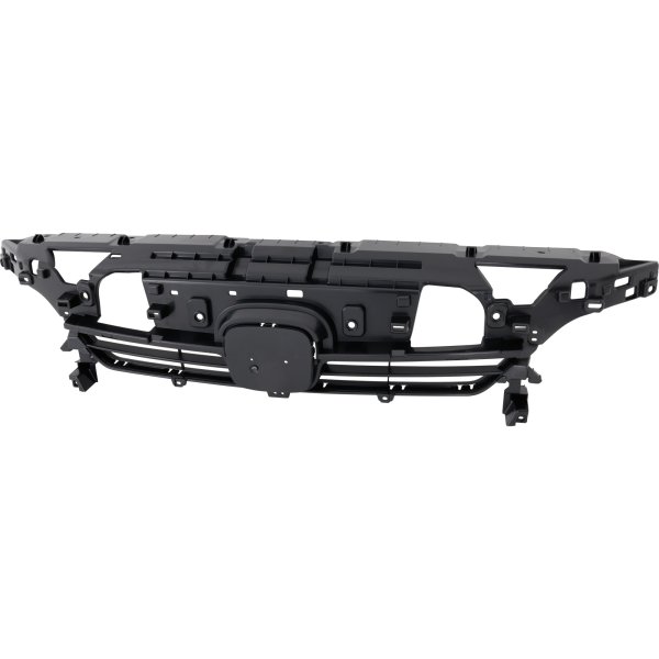 Upper Grille for Honda Accord 2021-2022, Textured Black Shell and Insert, Replacement