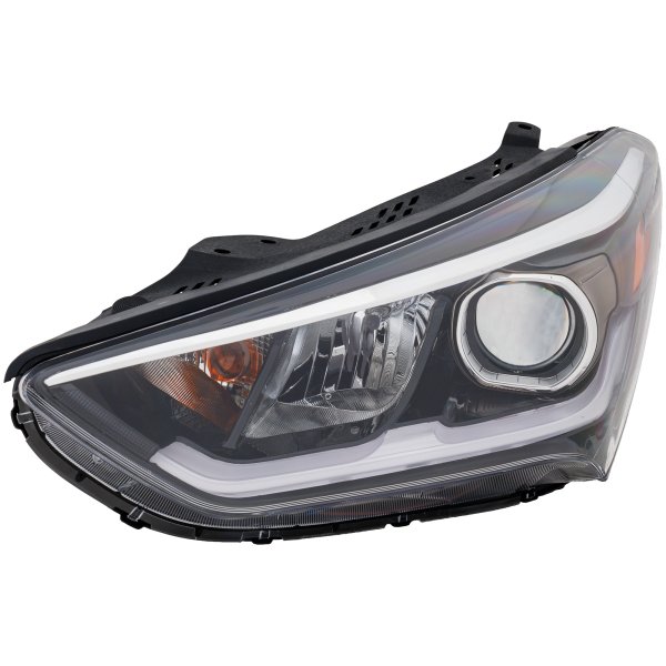 2017 - 2019 Hyundai Santa Fe Headlight Assembly - Left (Driver)