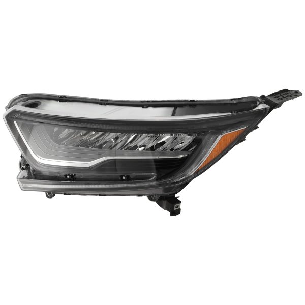 LED Headlight Assembly for Honda CR-V 2017-2022, Left (Driver), North America Built Vehicle, Excludes Hybrid Touring Model, Replacement
