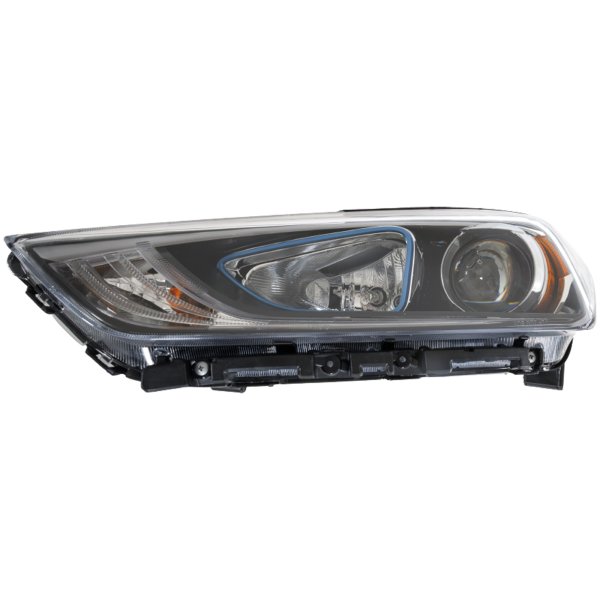 Headlight Assembly for Hyundai Ioniq 2017-2019, Left (Driver), Halogen, Replacement