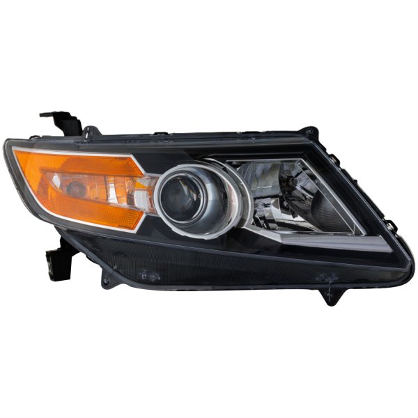 Headlight for Honda Odyssey 2014-2017, Right (Passenger) Side, Lens and Housing, Xenon, Replacement