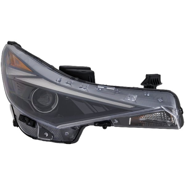 Headlight Assembly for Hyundai Elantra 2021-2023, Right (Passenger), Halogen, Suitable for Hybrid and Non-Hybrid USA Built Vehicle, Replacement