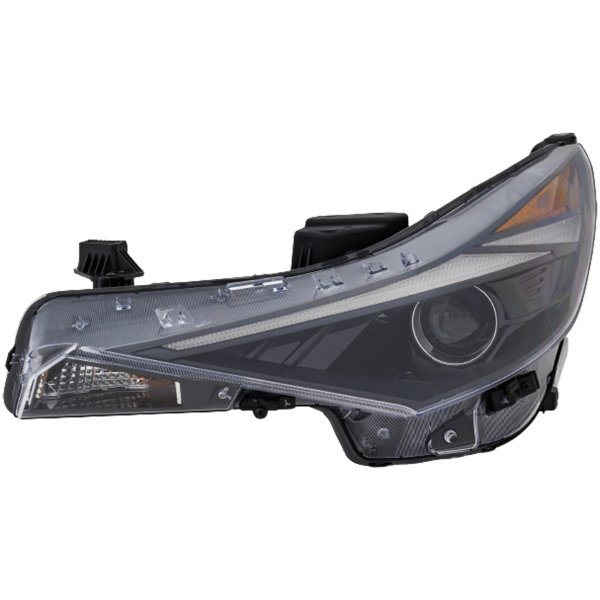Headlight Assembly for Hyundai Elantra 2021-2023, Left (Driver), Halogen, Hybrid, Fits Non-Hybrid USA Built Vehicle, Replacement