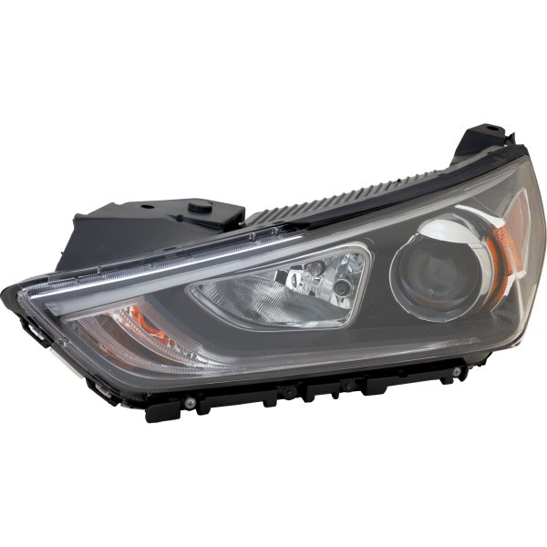 Headlight Assembly for Hyundai IONIQ 2020-2022, Left (Driver), Halogen, Hybrid/Plug-In Hybrid Models, Replacement