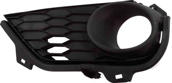 Front Fog Light Molding for 2019-2022 Honda Pilot, Left (Driver), Textured, Suitable for EX/EX-L/LX/Special Edition/Sport Models, Without Parking Aid Sensor Holes, Replacement