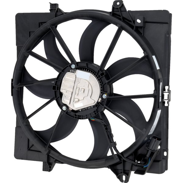 Radiator Fan Assembly for Hyundai Sonata 2020-2022, Kia K5 2021-2024, Single Fan, 1.6L Turbo Engine, Replacement